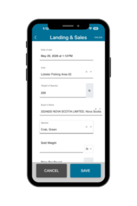 Vericatch Harvesters Notes Landing & Sales Info